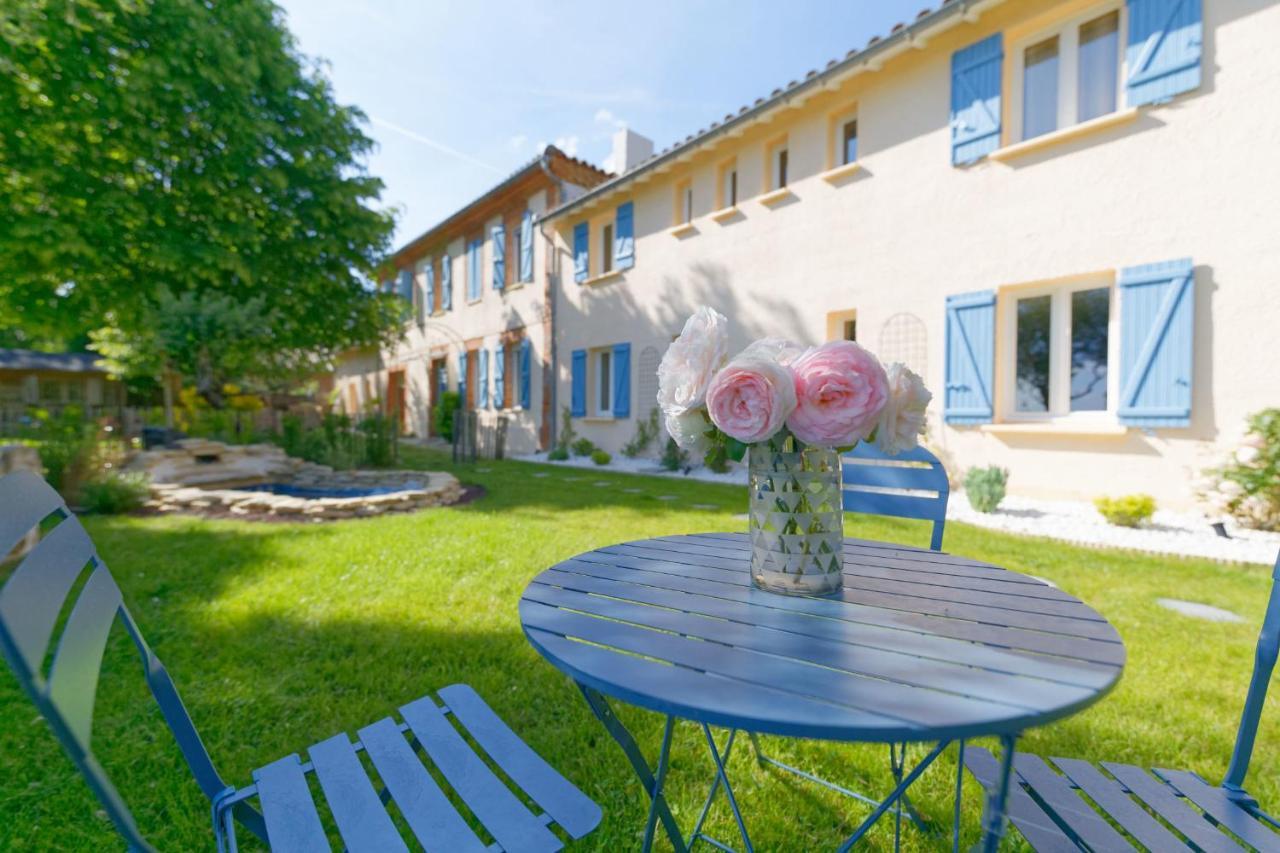 Chambre D'Hotes De Charme A La Maison Bleue Savignac-Mona Buitenkant foto